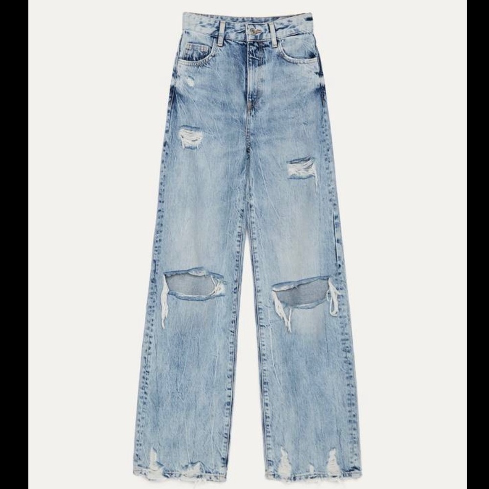 Bershka 90’s ripped jeans